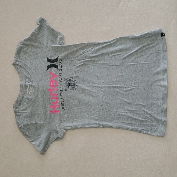💥3/$30 Hurley Coast Guard Logo Short Sleeve Shirt - Picture 1 of 5
